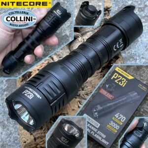 Nitecore - P23i USB-C Rechargeable Tactical LED Flashlight - 3000 Lumens and 470 meters