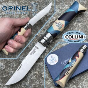 Opinel - N°08 Ski Courchevel Meribel 2023 - Roc De Fer - Limited Edition - 026164 - Knife