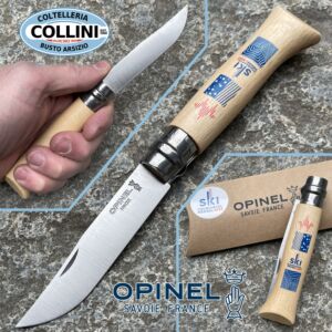 Opinel - N°08 Ski Courchevel Meribel 2023 - Limited Edition - 025747 - Knife