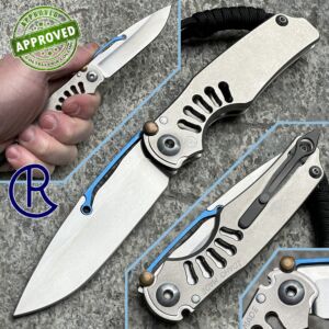 Chris Reeve - Ti-Lock Stone Washed - PRIVATE COLLECTION - folding knife