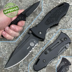 Master of Defense - Hornet Black Serrated - James Keating Design - PRIVATE COLLECTION - folding knife