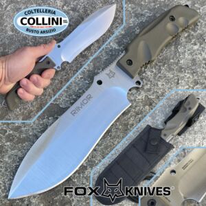 Fox - Rimor Special Edition - V-TOKU2 SanMai Steel - OD Green - FX-9CM07OD-CC - knife