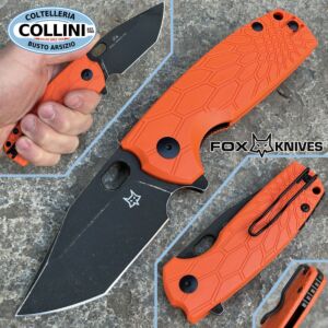 Fox - Core Tanto knife by Vox - FX-612ORB - Top Shield black - Orange - knife