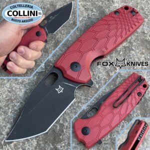 Fox - Core Tanto knife by Vox - FX-612RB - Top Shield black - Red - knife