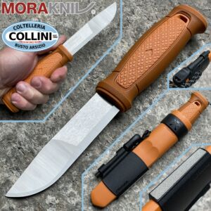 MoraKniv - Kansbol knife with Survival Kit - Burnt Orange - outdoor knife