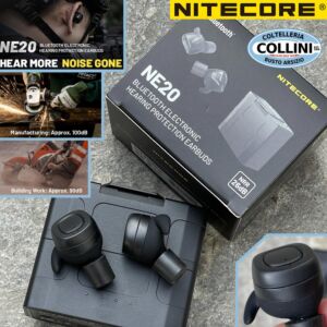 Nitecore - NE20 - Bluetooth Earphones with In-ear noise protection above 82dB - Anti-Noise Headset