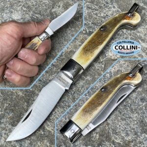 Conaz Consigli Scarperia - Zuava knife 16 cm raw ox horn 50307 - knife