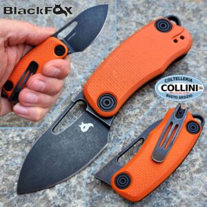 BlackFox - Nix by Grigorii Matveev - D2 Orange G-10 - BF-763OR - couteau