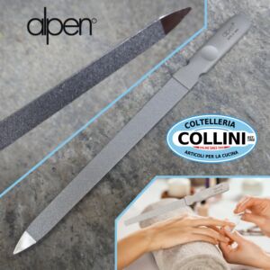 Alpen - Shapir nail file with handle/stainless steel cm. 15