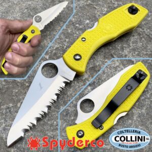 Spyderco - Salt I - H1FRN Yellow Knife - C88SYL - knife