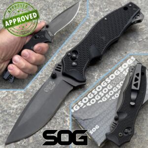 SOG - Vulcan Black TiNi - VL11 - PRIVATE COLLECTION - knife