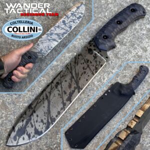 Wander Tactical - Godfather - Black Blood Blade & Black Micarta - knife