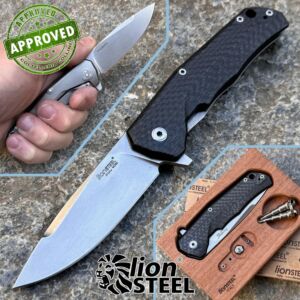 Lionsteel - T.R.E. Three Rapid Exchange - Carbon Fiber - PRIVATE COLLECTION - M390 - Knife