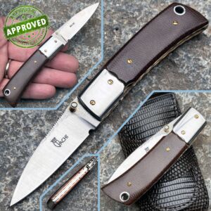 Francesco Pachi - Custom Folder knife - BG42 & Micarta - PRIVATE COLLECTION - knife