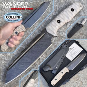 Wander Tactical - Mistral XL Knife - Raw Finish G10 - Limited Edition - Custom Knife