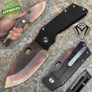 Medford Knife and Tools - TFF-1 - Flame CPM-S35VN & Titanium PVD - PRIVATE COLLECTION - knife