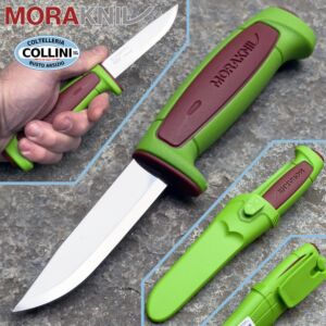 MoraKniv - Basic 546 Limited Edition 2024 - Dala Red & Ivy Green - 14282 - knife