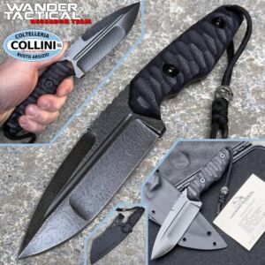 Wander Tactical - Freedom Medieval - Black Micarta - custom knife