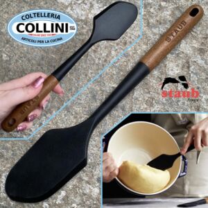 Staub - Wood and silicone kitchen utensil - Scraper spatula