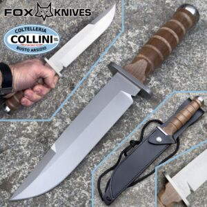 Fox - Defender Knife - Sandblasted N690Co & Walnut Wood - FX-689 - knife