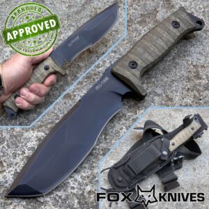 Fox - Trapper Knife - Idroglider N690Co & Micarta - FX-132MGT - PRIVATE COLLECTION - knife