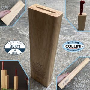 Berti - THE BIG MAGNETIC - Wooden Knife Block