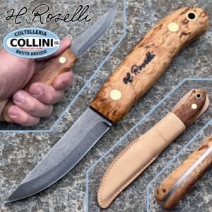 Roselli - Carpenter knife full tang - R110F - artisan knife