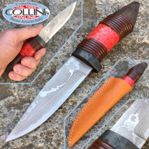 Takeshi Saji - Koinobori - red carp skin - Craft knife