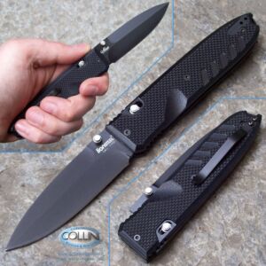 Lion Steel - Daghetta Black in G10 by Max - 8701G10 knife