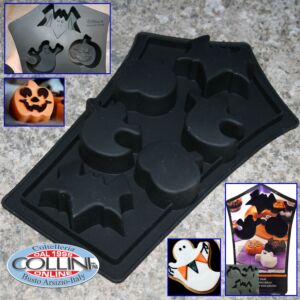 Wilton - Silicone mold cavities 6 Halloween