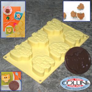 Pavoni - Silicone mold with 8 molds Elephants