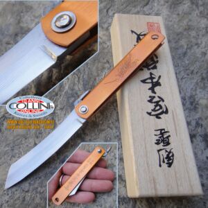 Higonokami - Kanekoma Damascus - Miyamoto Musashi Pocket Knife Japan