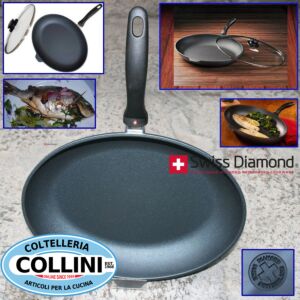 Swiss Diamond - Oval fish frying pan, kitchen