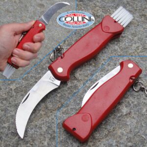 Fox - Mushroom Knife - Red Plastic - FX-406N