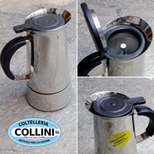 Made in Italy - Thermal stainless steel coffee maker - 6 tz - vintage