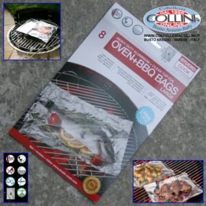 Schonhuber - 8 Bags for cooking on grill and oven -BBQ