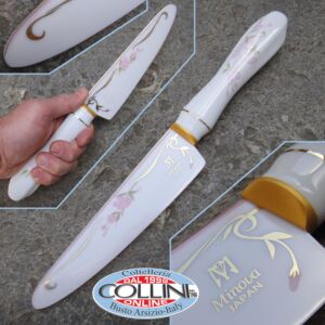 Minova - Flowers Collection Sakura 17 cm - kitchen knife with ceramic blade