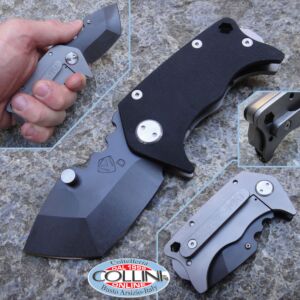 Medford Knife and Tools - Panzer G10 Black with Clip - D2 - knife 