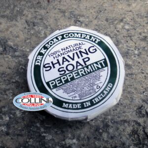 Dr K Soap Company - Shaving Soap - Peppermint - Made in Ireland