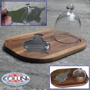 Made in Italy - Truffle Shaver/Slicer with Wood Presentation Board