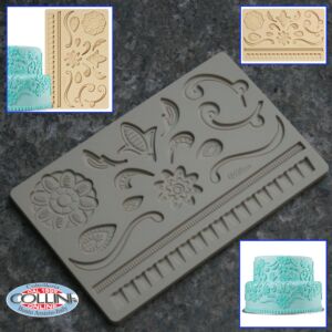 Wilton - Fondant and Gum Pastas Mold - Sketch lace