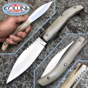 Conza Consigli Scarperia - Maremmano knife 24cm Ox Horn - 50031 - knife