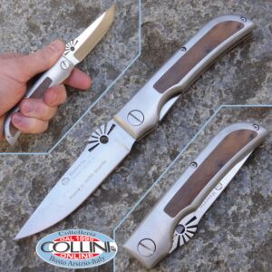 Maserin - Ballestra burl folding knife 760R - knife
