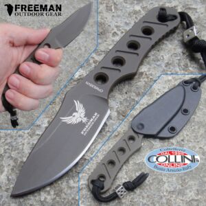 Freeman Outdoor Gear - Neck Knife 451 - Patriot Brown - knife