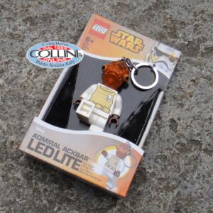 LEGO Star Wars - Admiral Ackbar - Portachiavi LED - torcia a led
