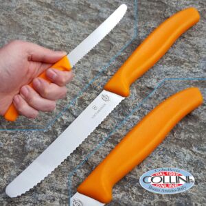 Victorinox - orange - table knife round toe - kitchen knife