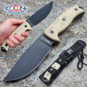 Ontario Knife Company - RAT 5 Micarta - knife