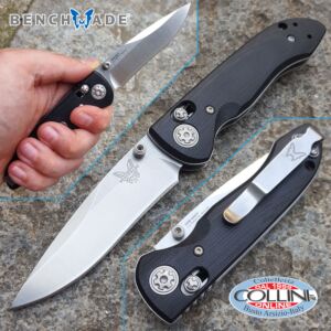 Benchmade - Foray 698 Axis Lock Knife Black G-10 - knife