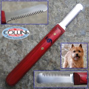 Collini  - Pet Stripping Knife 6 - Fine - Medium  all on one blade 