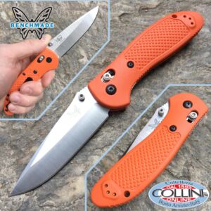Benchmade - Pardue Griptilian - Drop - Orange - 551ORG - folding knife
